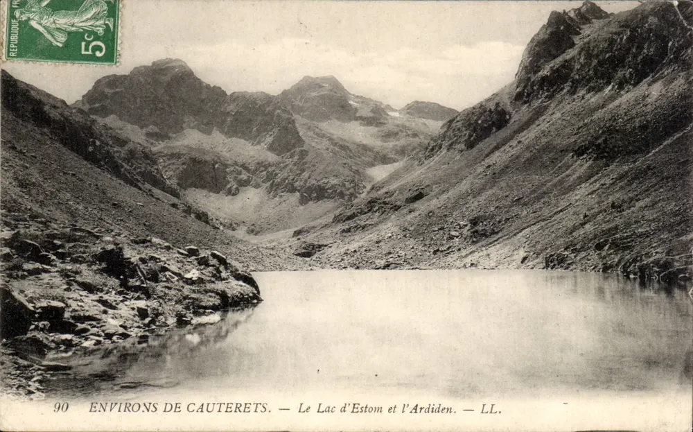 Umgebung von Cauterets — See Estom und der Ardiden — LL. - Vorderseite