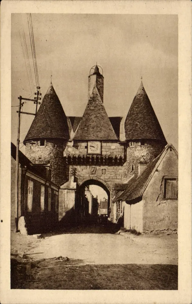 Châteauroux — Porte de l'Horloge — Ehemaliger Glockenturm. Edition « Au Fétilier » - Vorderseite