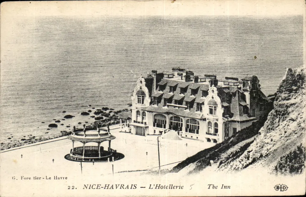 Nice-Havrais — O Hotel — The Inn — G. Foretier - Le Havre - Frente