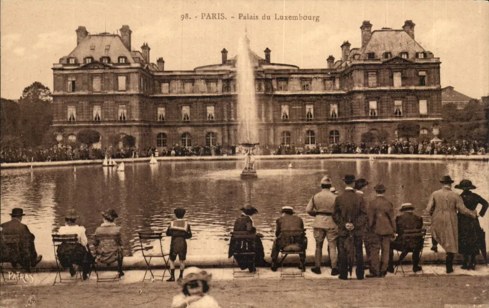 Palais du Luxembourg — Parijs — Uitgever Patras, n° 98 - Voorkant
