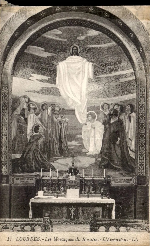 Lourdes — Die Mosaiken des Rosenkranzes — Die Auferstehung — LL - Vorderseite