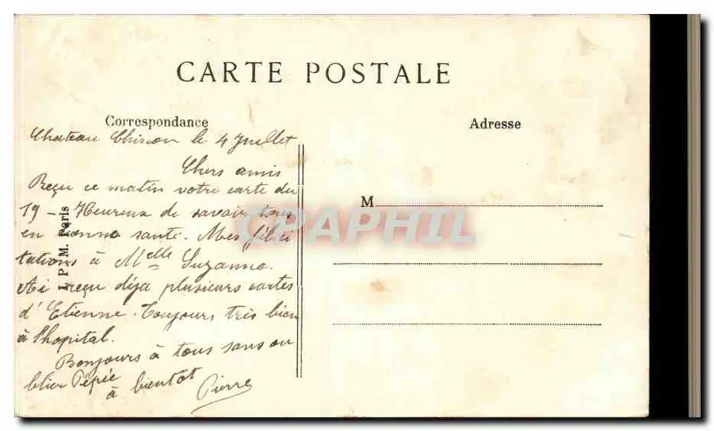 Castelo-Chinon — Vale do Yonne — Editor: Montagne & Cie - Verso