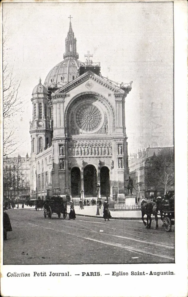 Paris — Igreja de São Agostinho — Coleção Petit Journal - Frente