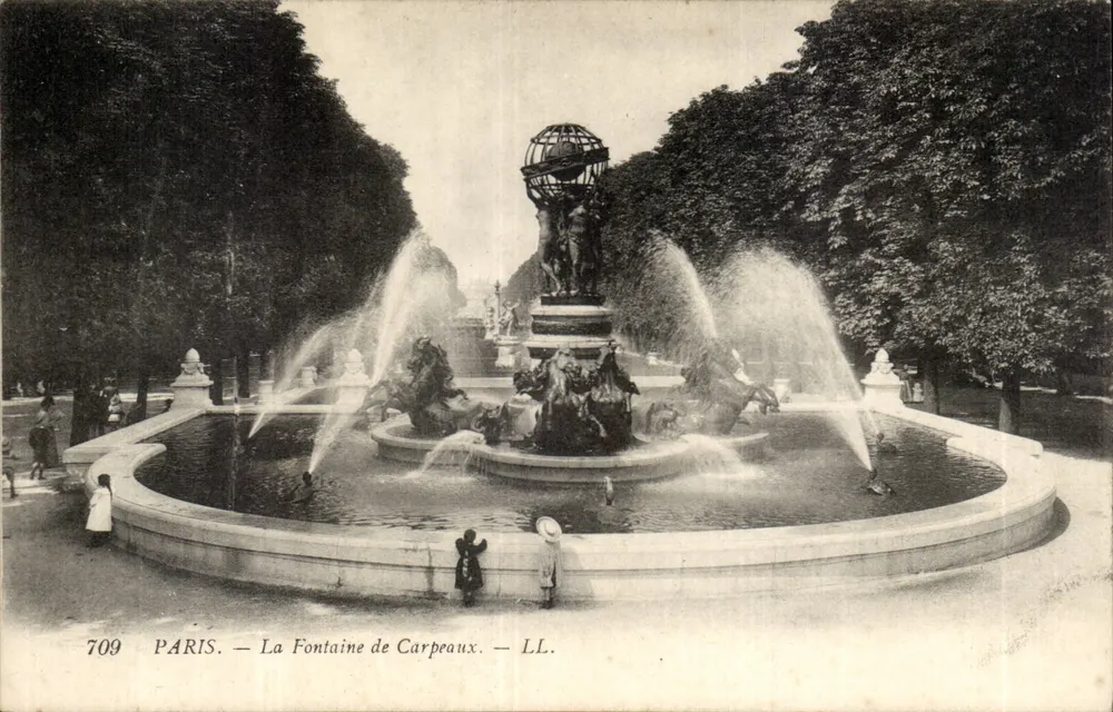 Paris — A Fonte de Carpeaux — LL. n°709 - Frente