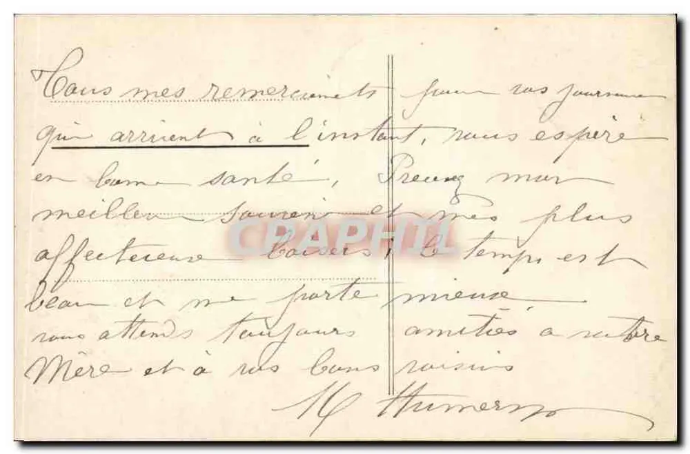 Osterherzen — Paris — Verlag Paris, Nr. 159 - Rückseite