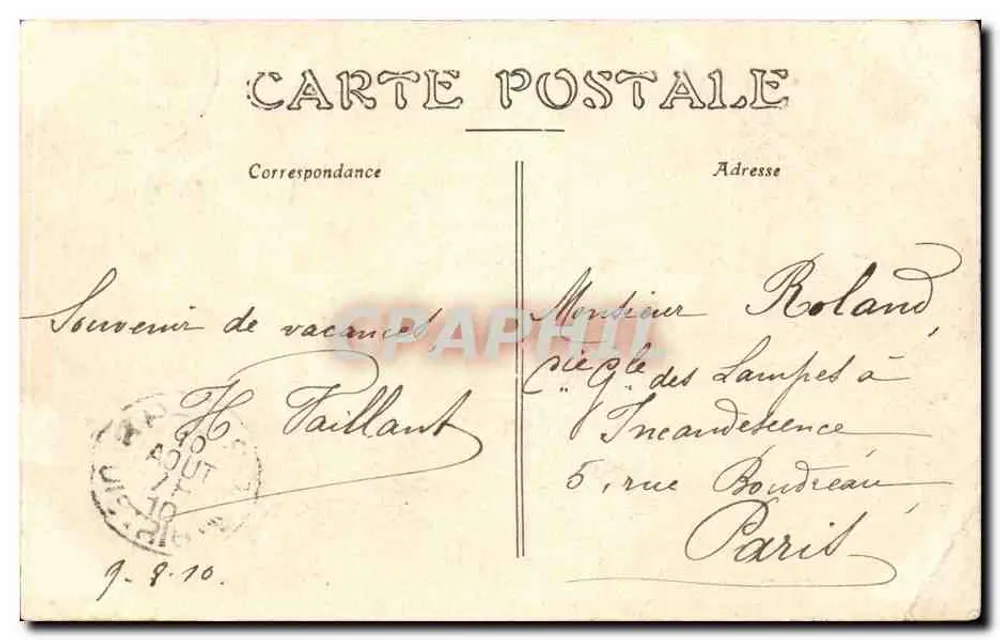 Environs d'ARBOIS — Les Planches — Cascades des Tuffes — Édition Des Galeries Moderne - Achterkant