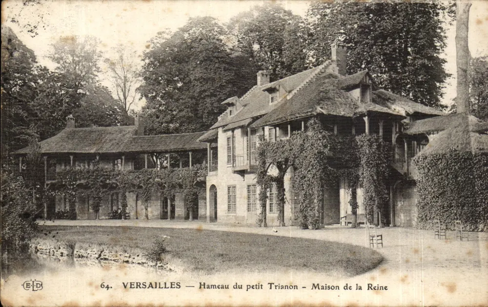 Versailles — Hameau du petit Trianon — Maison de la Reine - Vorderseite