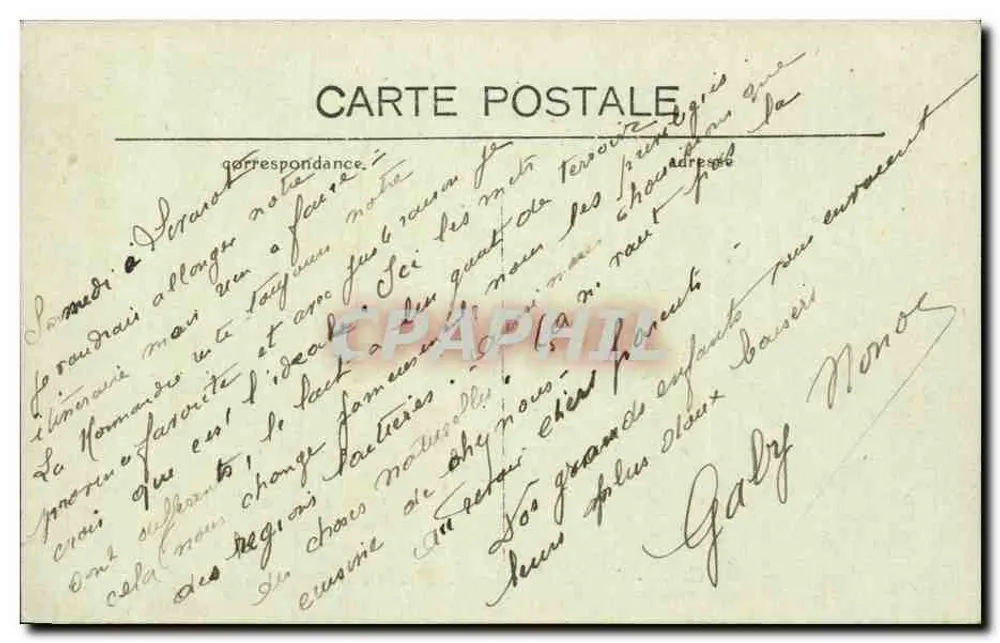 Pau — O Boulevard dos Pirineus — C.C. 24 - Verso