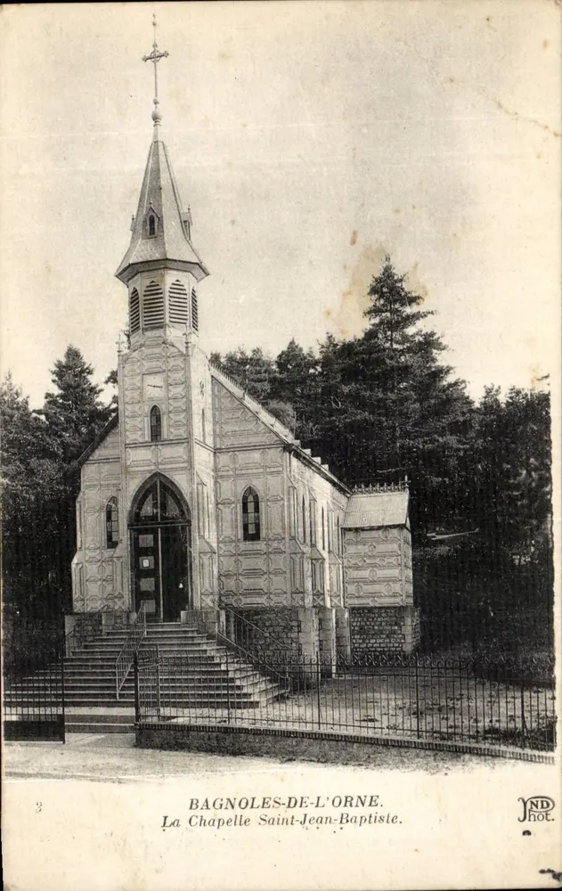 Bagnoles-de-l'Orne — Die Kapelle Saint-Jean-Baptiste — JND Phot. - Vorderseite