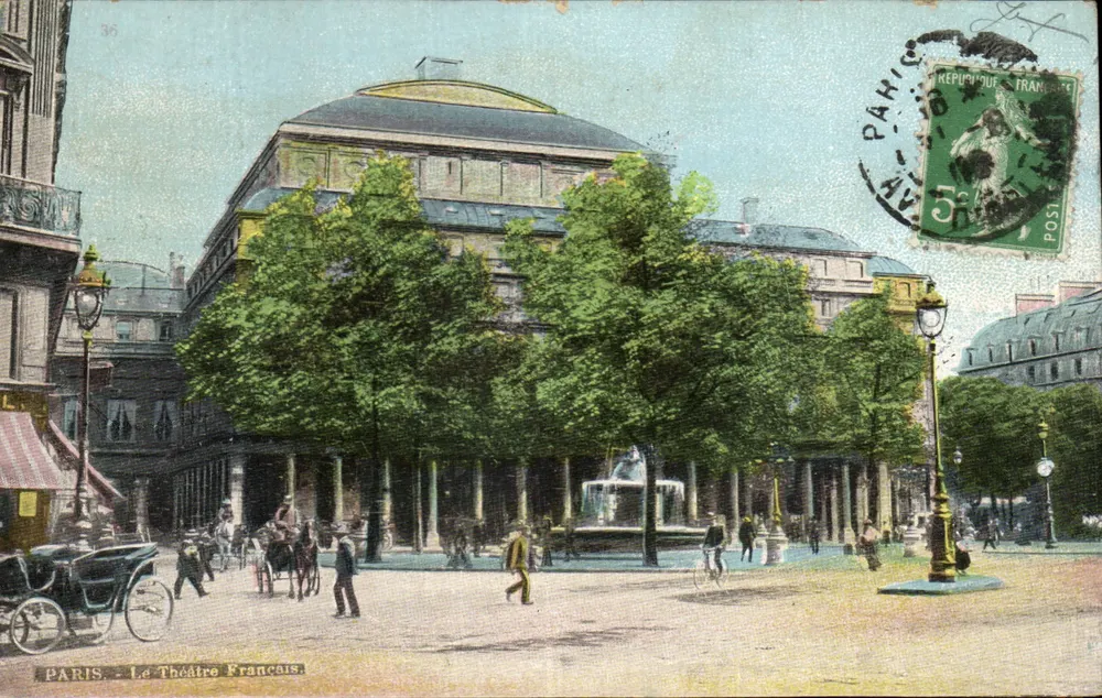 Paris - O Teatro Francês — editor desconhecido, n° 36 - Frente
