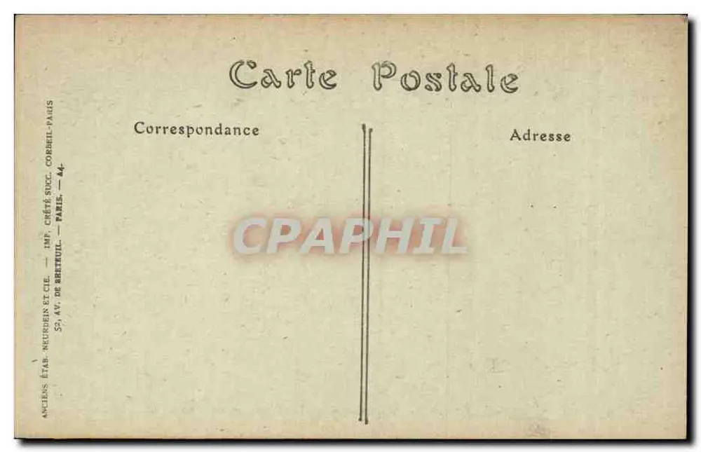 Paris — Catedral de Notre-Dame — O Contorno do Coro — ND Phot. - Verso
