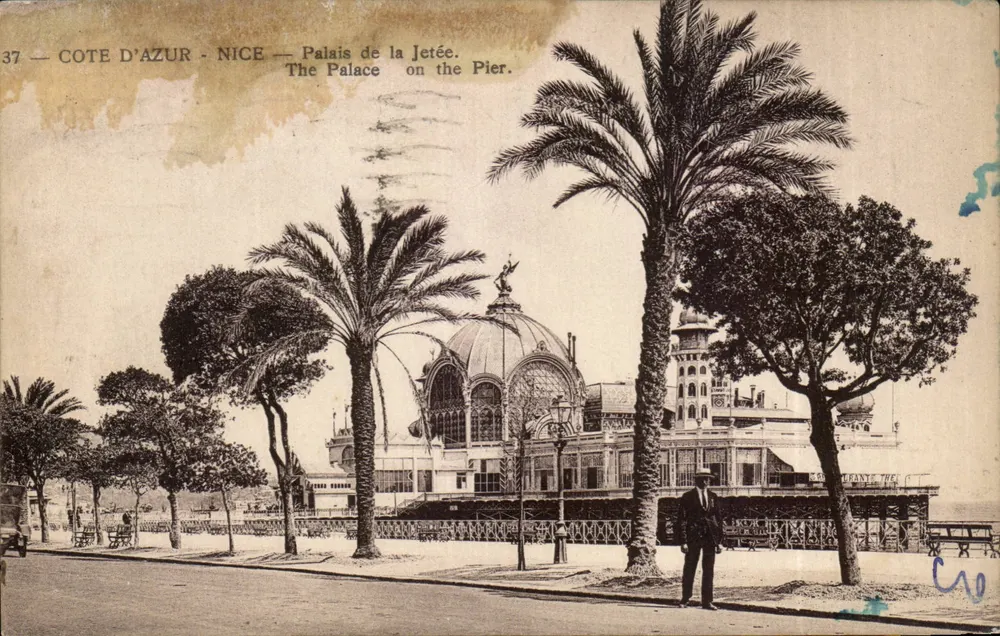 Nice — Palácio da Jetée — Edição Tairraz, n°37 - Frente