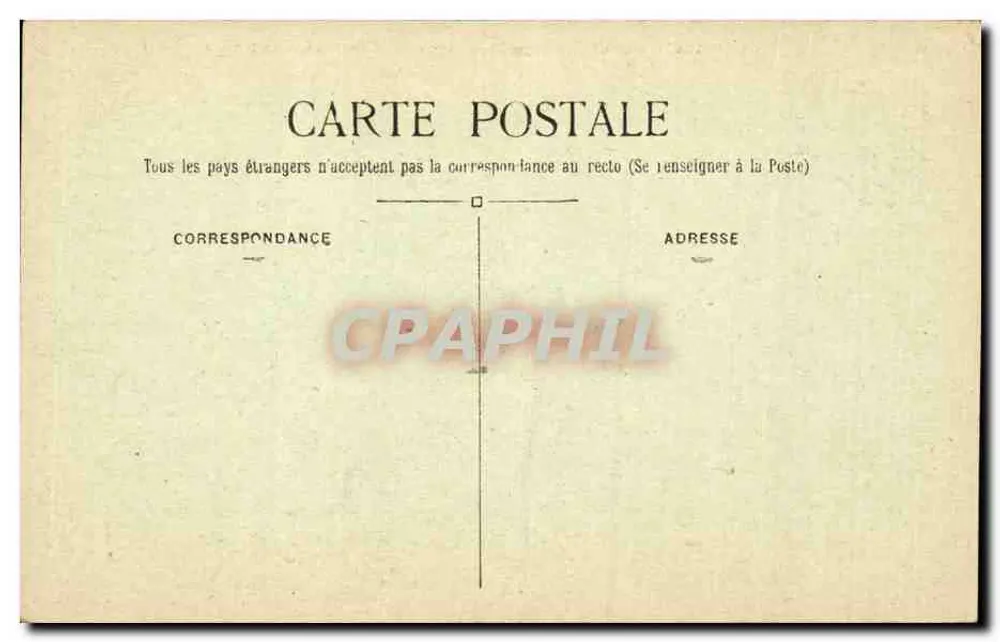 Paris — Kreisverkehr der Champs-Élysées — Denkmal « AUX POILUS » — T.M.K. - Rückseite