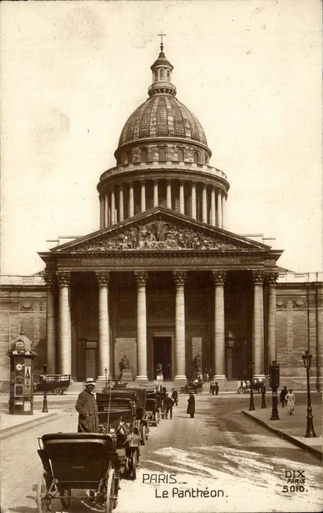 Paris — Der Panthéon — DIX PARIS 5010. - Vorderseite