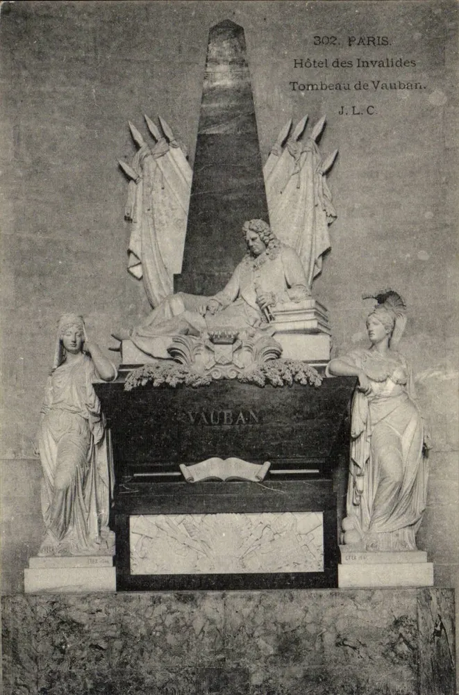 Túmulo de Vauban — Hotel dos Invalidos — J.L.C. - Frente