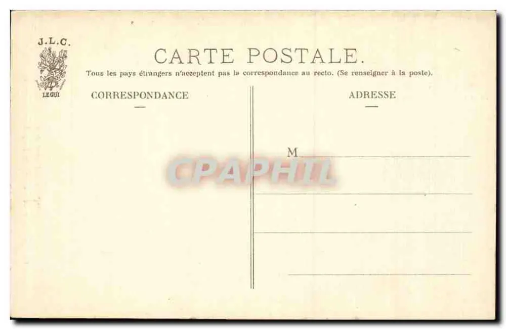 Kapelle des Tombs von Napoleon I — Hôtel des Invalides — J.L.C. - Rückseite