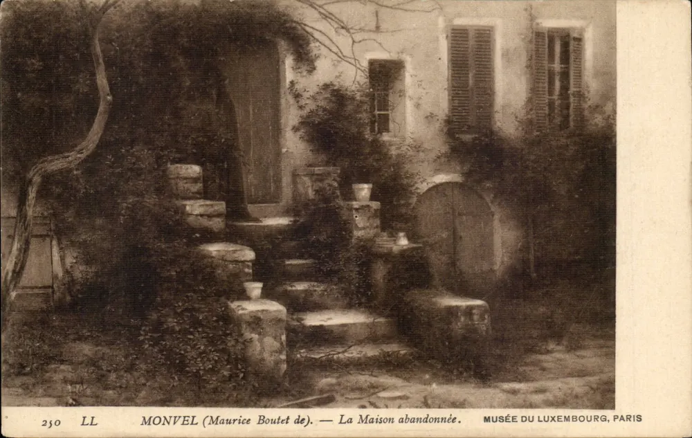 Monvel (Maurice Boutet de) — Das Verlassene Haus — Musée du Luxembourg, Paris - Vorderseite