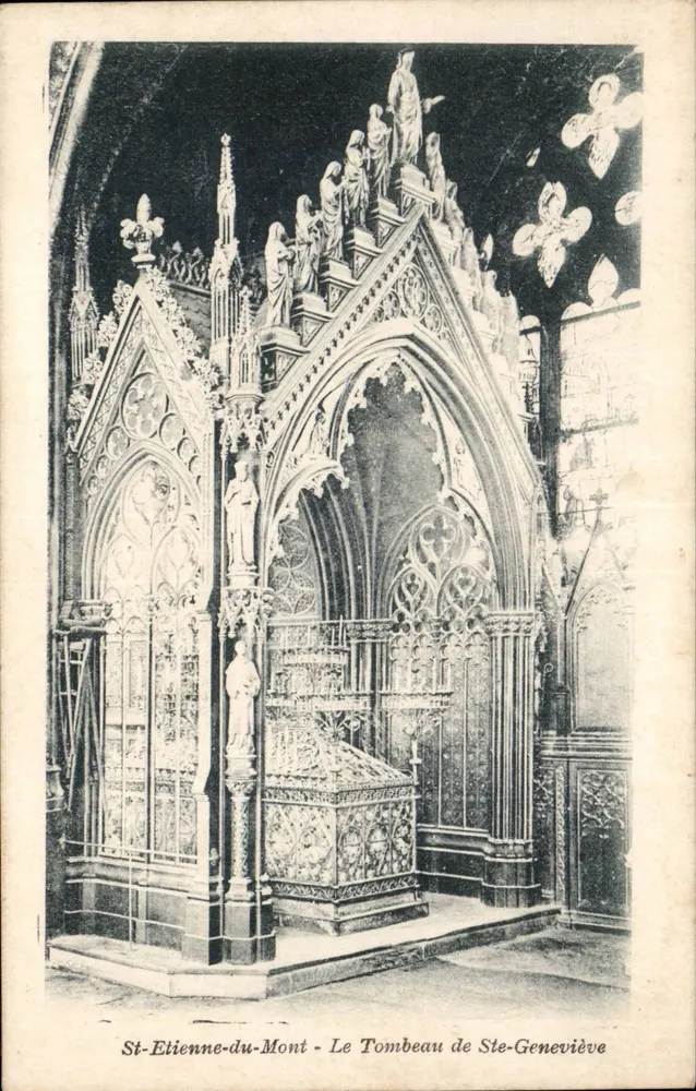 St-Etienne-du-Mont - Das Grab von St. Geneviève - Vorderseite