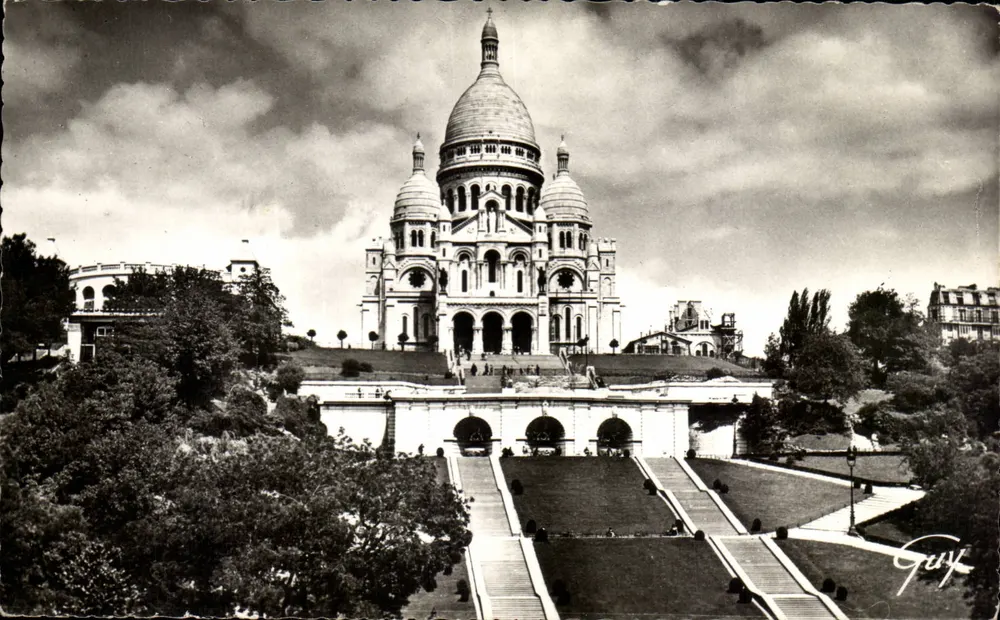 Basilika des Heiligen Herzens — Montmartre — André Leconte, n°3018 - Vorderseite