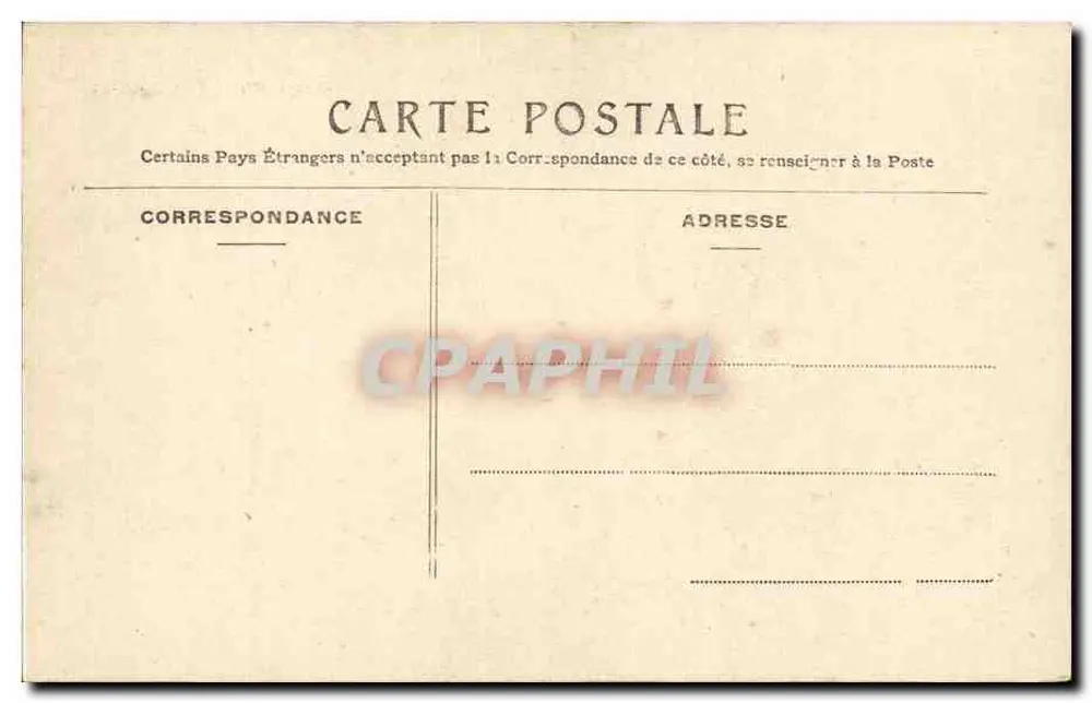 L'Angélus — reprodução da obra de Millet — editor não identificado - Verso