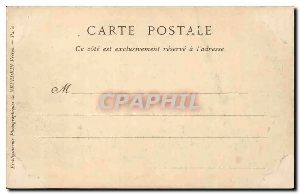 Hyères-les-Palmiers — Allgemeine Ansicht vom Châteaubriand — Sammlung ND Phot - Rückseite
