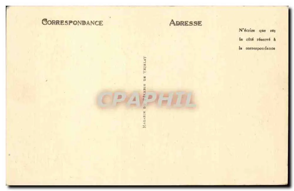 Vézelay — Basilique de la Madeleine — Côté latéral droit — LL - Verso