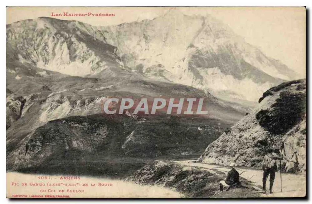 Pic de Gabizo (2.089m) - Les Hautes-Pyrénées — Phototype Labouch, Fréteval - Vorderseite