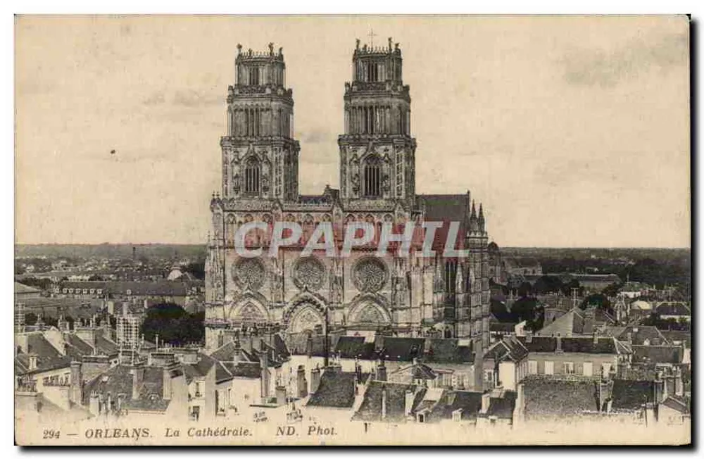 Orléans — A Catedral — ND. Fot. n°294 - Frente