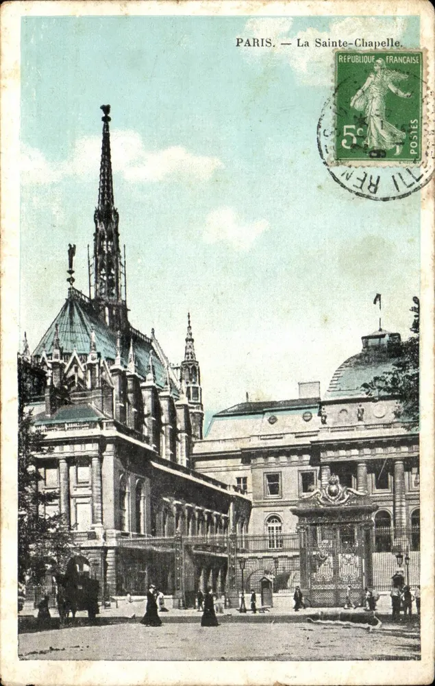 Paris — A Santa Capela — J.C. Paris - Frente