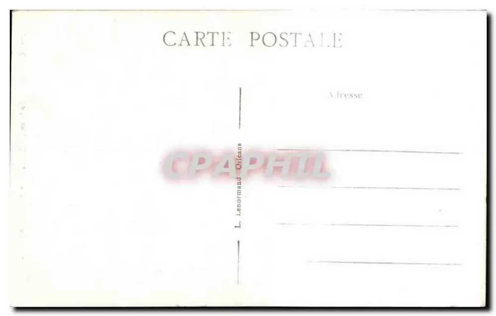 Orléans – Poço em ferro forjado, Casa de Joana d'Arc - Verso
