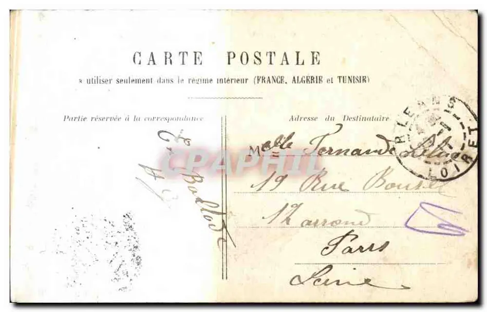 Orléans — A Catedral — H.L. - Verso