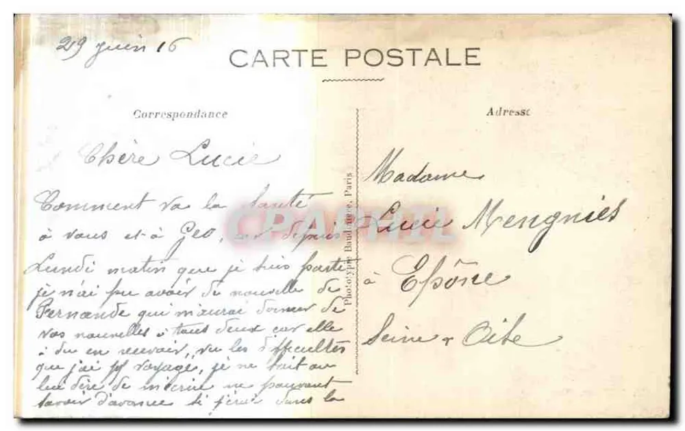 Berck-Plage - Efeito de Ondas — T.G., Tabac 30, rue Carnot - Verso