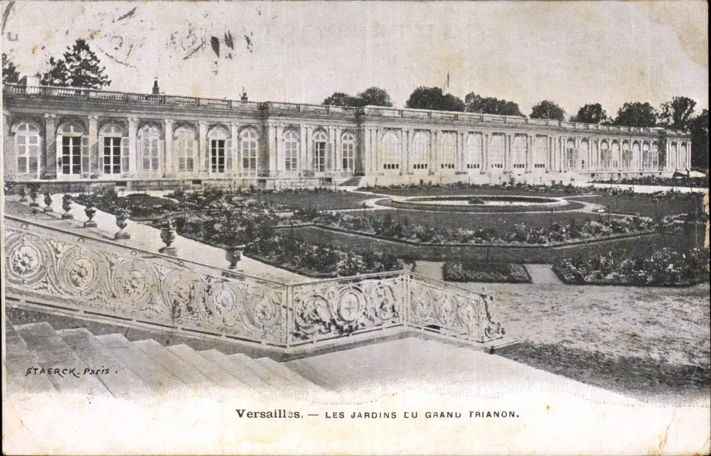 Versailles — Die Gärten des Grand Trianon — Staerck, Paris - Vorderseite