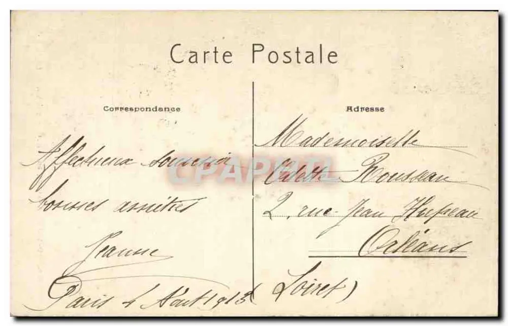 Parigi — La Chiesa di San Vincenzo de Paoli — P.A. n°530 - Verso