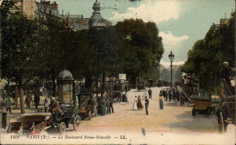 Paris (Xe) — O Boulevard Bonne-Nouvelle — LL. — 1401 - Frente