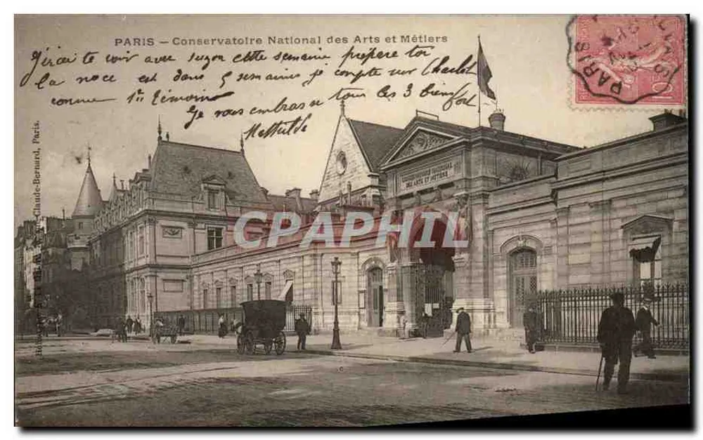 PARIS — National Conservatory of Arts and Crafts — Verlag: Claude-Bernard, Paris - Vorderseite