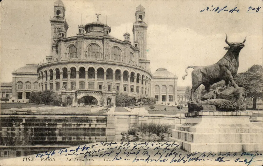 Paris — Das Trocadéro — LL. Nr. 1182 - Vorderseite