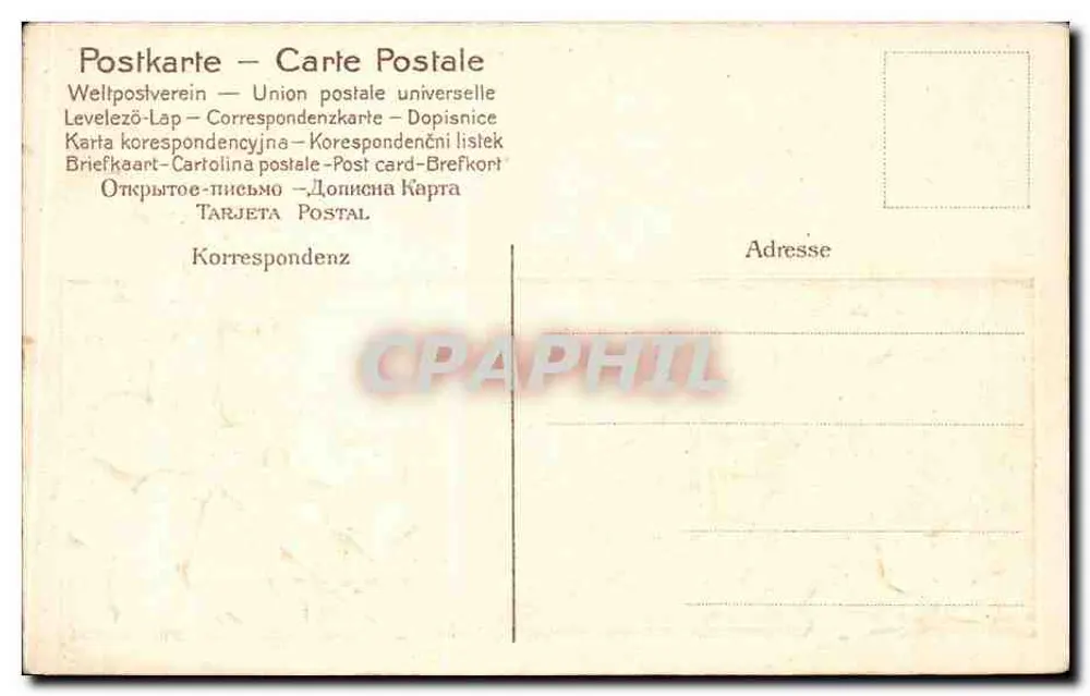 Pôr do sol sobre uma casa — decoração de trepadeira — editor não identificado - Verso