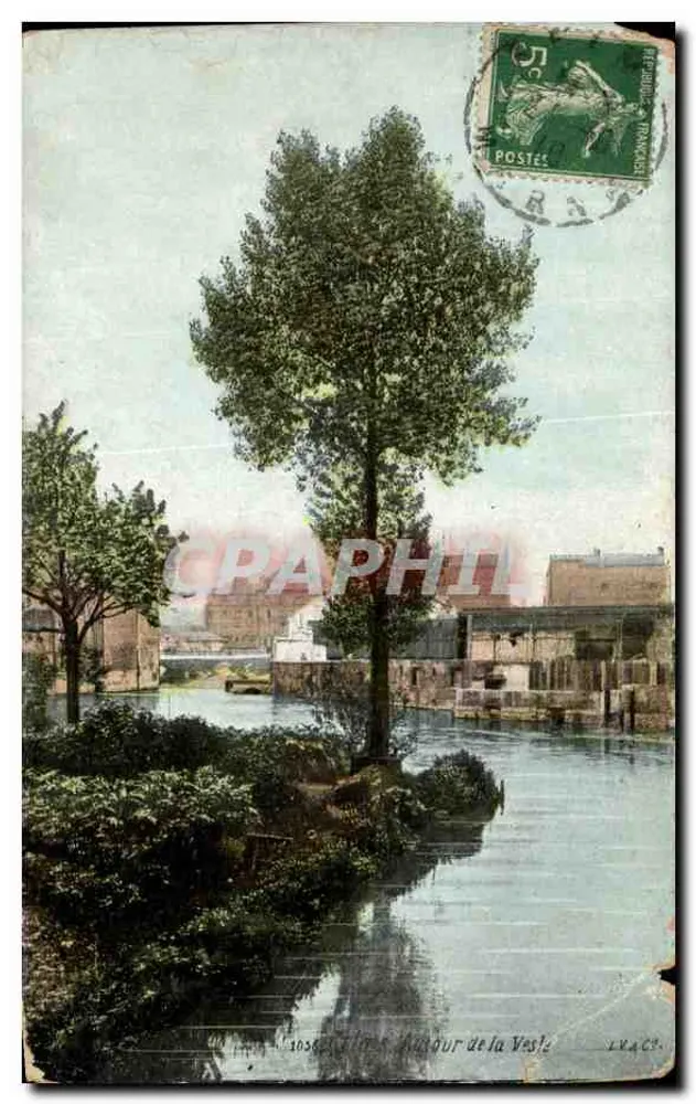 O Tour da Vésle — Visão do canal — editor L. V. & Ch. Frères - Frente