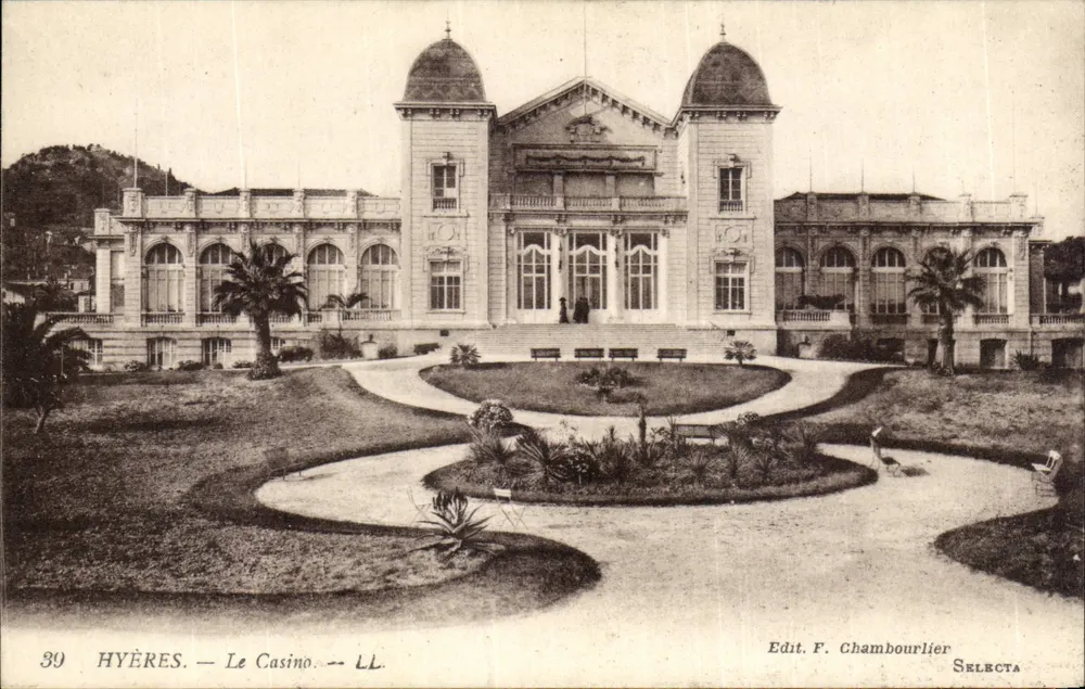 Hyères — Das Casino — LL — Edit. F. Chambourlier — SÉLECTA - Vorderseite