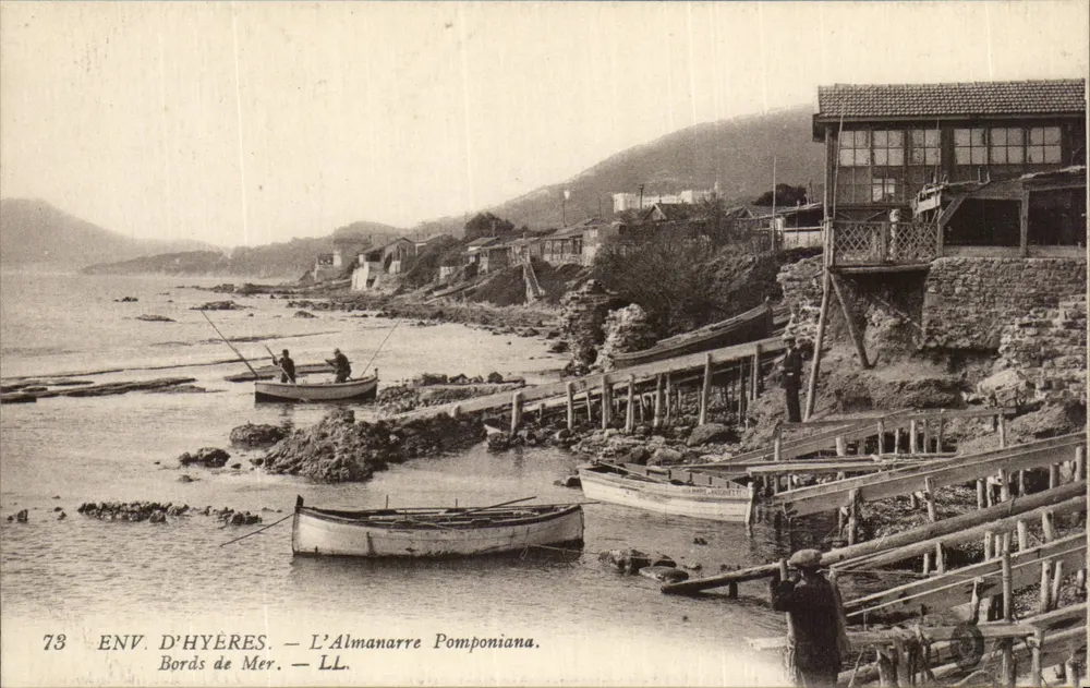 Env. d'Hyères — L'Almanarre Pomponiana — LL, Nr. 73 - Vorderseite