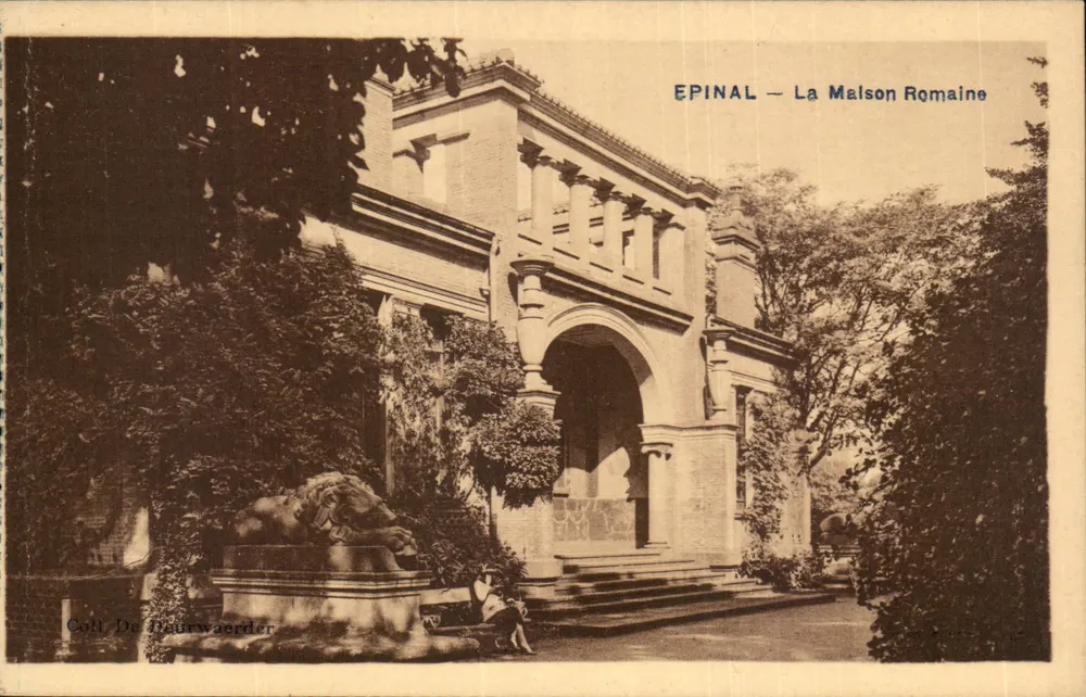 Epinal — A Casa Romana — Coleção De Deurwaerder - Frente