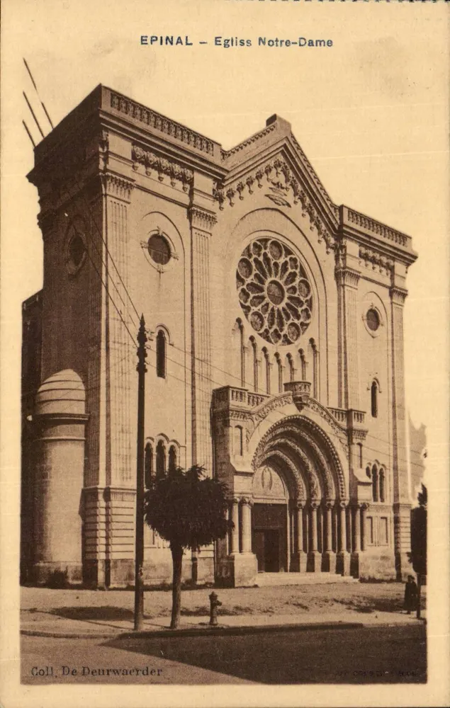 Epinal — Igreja de Nossa Senhora — Goll, De Deurwaerder - Frente