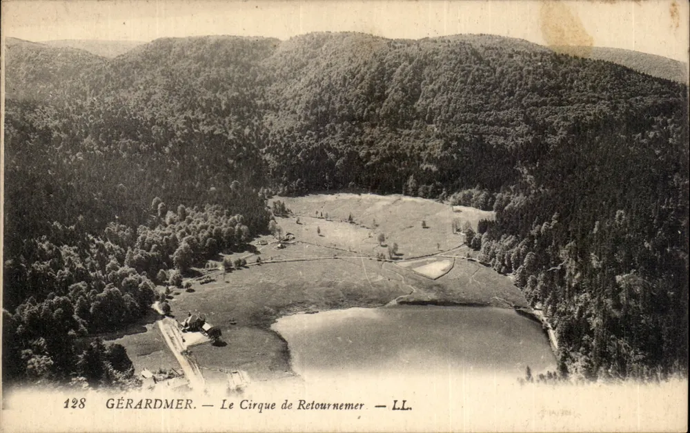 Gérardmer — O Cirque de Retournemer — LL. — N° 128 - Frente