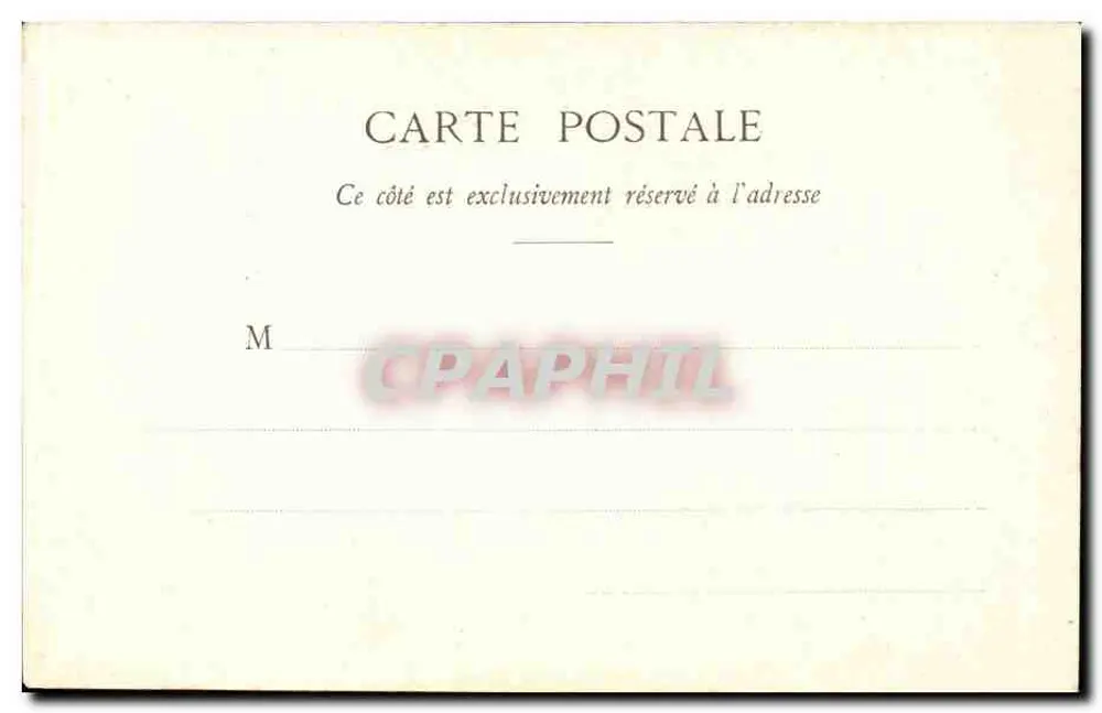 Paris — Igreja da Trindade — editor não identificado - Verso