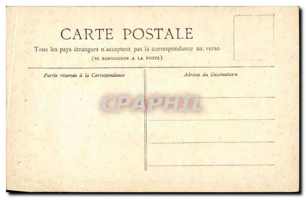 O Leão de Belfort — Paris — Coleção Petit Journal - Verso