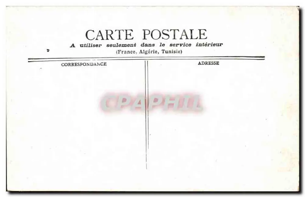 Parigi - Banca di Francia — vista di strada con pedoni e carrozza a cavallo — editore anonimo - Verso