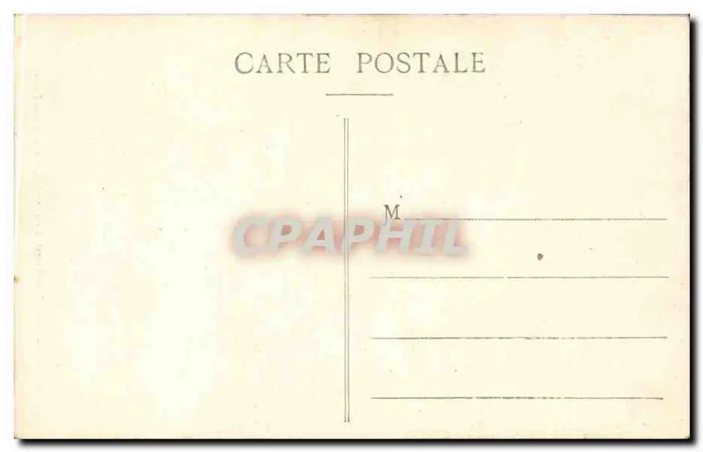 Paris — Hotel Continental. Treppenhaus der Ehre und Feste — Papeterie Universelle • Lyon und Paris - Rückseite