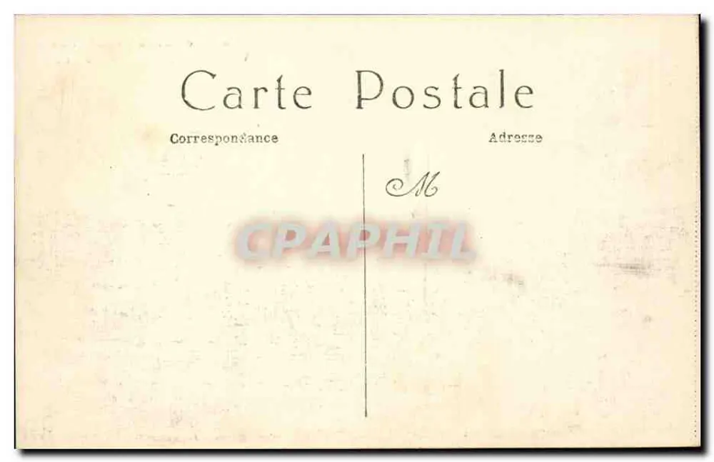 Paris — A Place de la République — M.D. - Verso
