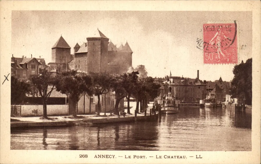 Annecy — O Port — O Castelo — LL — n°268 - Frente
